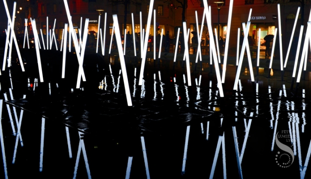 Bamboo est une installation créée par Christopher Mayer, un artiste lyonnais. Elle sera exposée près des habitations Jeanne-Mance.