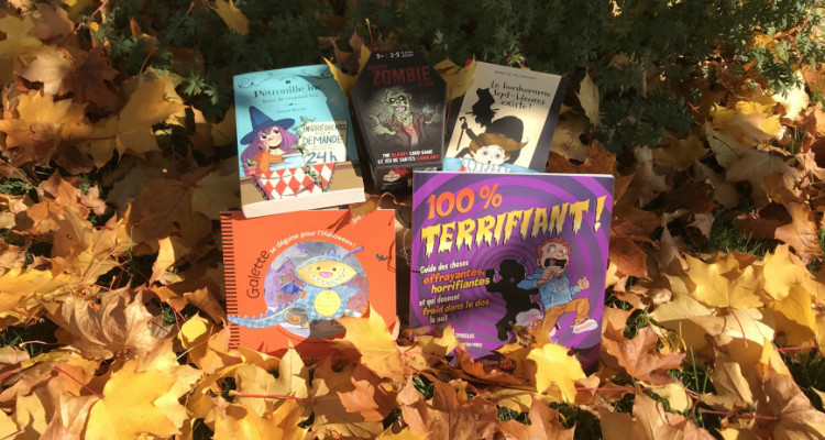 Des livres et un jeu pour souligner l'Halloween en famille