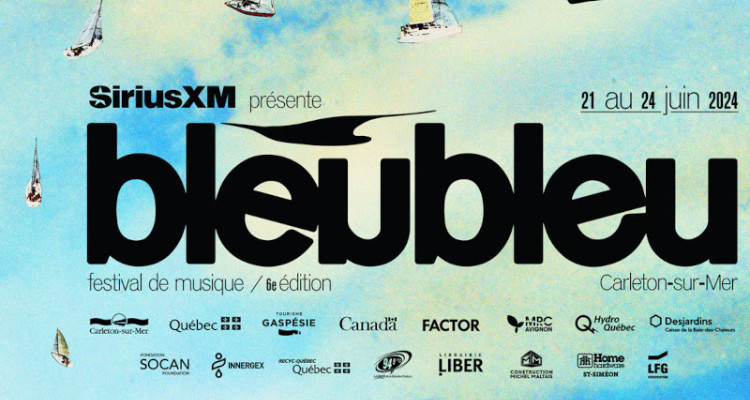 Programmation du Festival BleuBleu 2024 | Robert Robert, Peanut Butter Sunday, Elisapie, Mykalle et d'autres artistes!