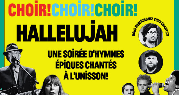 Choir! Choir! Choir! à la Place des Arts en septembre 2024 | Des hymnes épiques pour une chorale improvisée